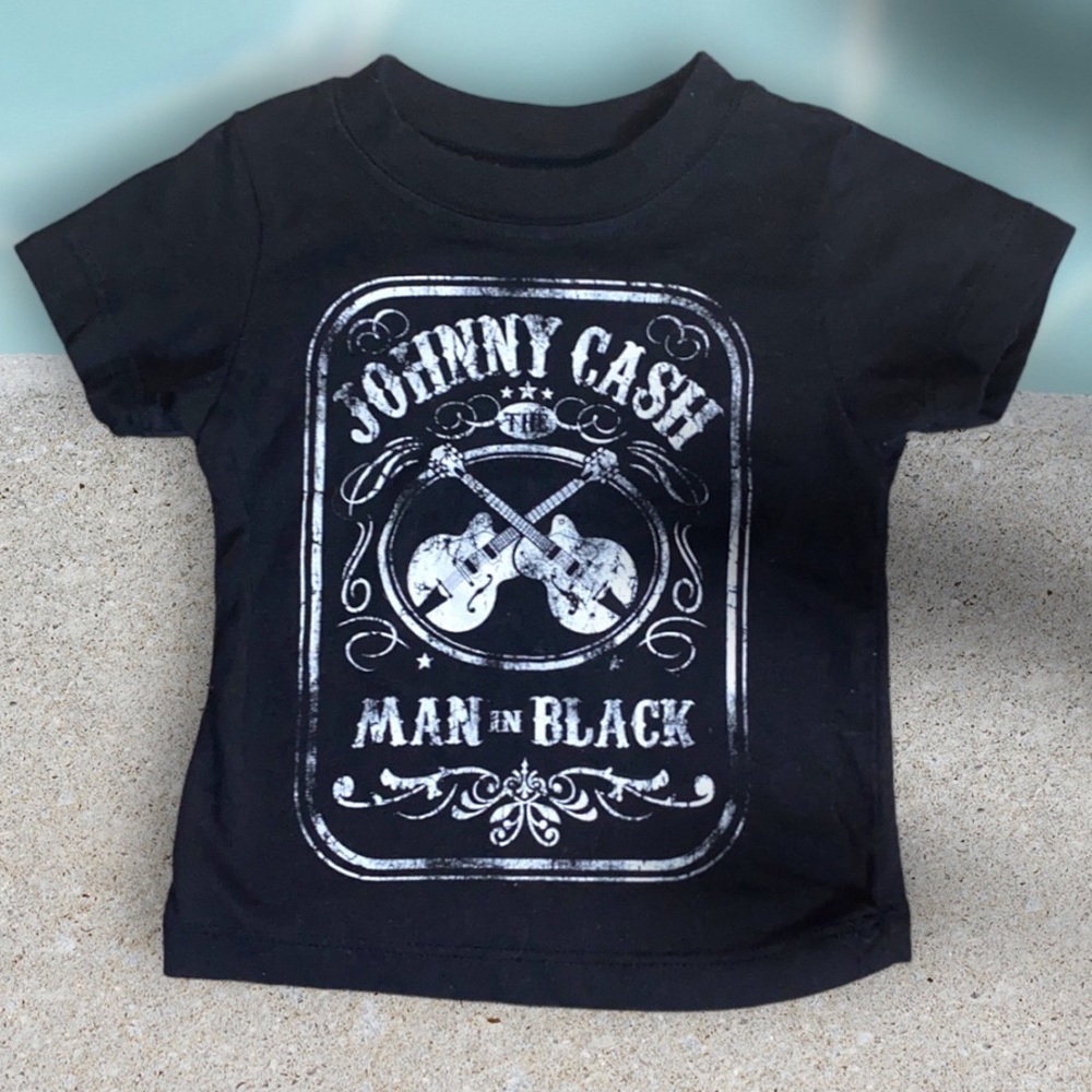 Johnny Cash Band Tee 12 months